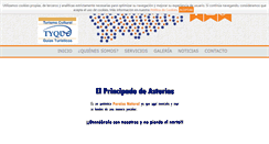 Desktop Screenshot of guiasturisticosasturias.com