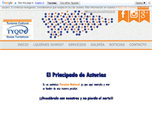 Tablet Screenshot of guiasturisticosasturias.com
